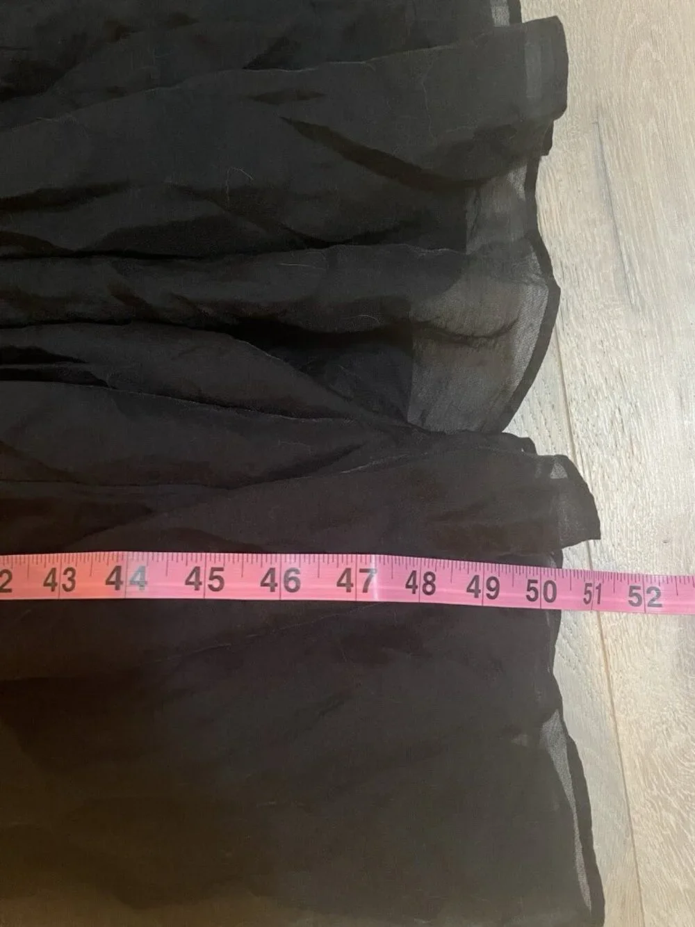 Abercrombie & Fitch Black Maxi Dress Summer Long Gown Smocked Tiered Classic, XL - Picture 7 of 8